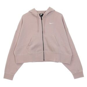Nike Sportswear Phoenix Fleece Loose Cropped Full-Zip Hoodie Women's XS